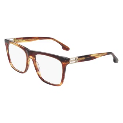 Victoria Beckham Brown Acetate Glasses (frames)