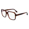 Victoria Beckham Brown Acetate Glasses (frames) In Brown