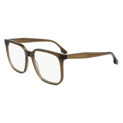 Victoria Beckham Brown Acetate Glasses (frames)