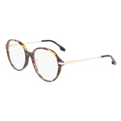 Victoria Beckham Brown Acetate Glasses (frames)