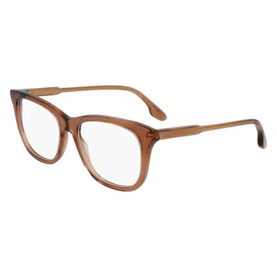Victoria Beckham Brown Acetate Glasses (frames)