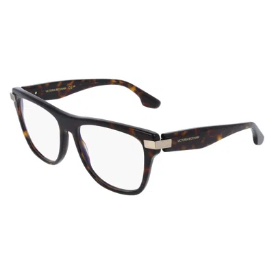 Victoria Beckham Brown Acetate Glasses (frames)
