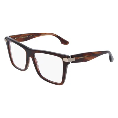 Victoria Beckham Brown Acetate Glasses (frames)