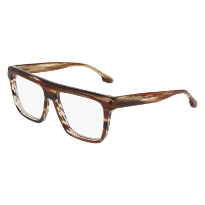 Victoria Beckham Brown Acetate Glasses (frames)