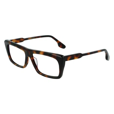 Victoria Beckham Brown Acetate Glasses (frames)