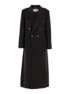 Victoria Beckham Double Faced Over Coat In Brown