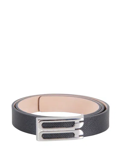 Victoria Beckham Regular Frame Belt In Black