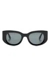 Victoria Beckham Butterfly-frame Sunglasses In Schwarz