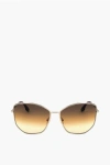 Victoria Beckham Butterfly Sunglasses With Grandient Lenses