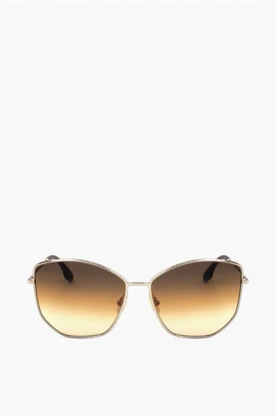 Victoria Beckham Butterfly Sunglasses With Grandient Lenses