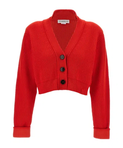 VICTORIA BECKHAM VICTORIA BECKHAM DROP SHOULDER CROPPED CARDIGAN