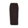Victoria Beckham Buttoned Knitted Midi Skirt