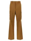 Victoria Beckham Cotton Wide-leg Cargo Pants