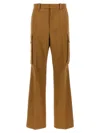 Victoria Beckham Cotton Wide-leg Cargo Pants