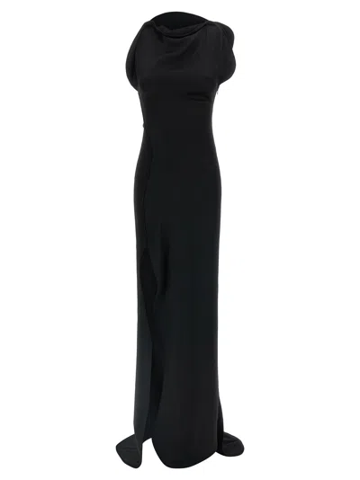Victoria Beckham 'carla' Dress In Blue