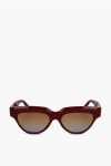 Victoria Beckham Vb602s 604 Rectangle Sunglasses
