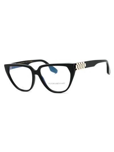 Victoria Beckham Cat-eye Designer Eyeglasses For Women In Black