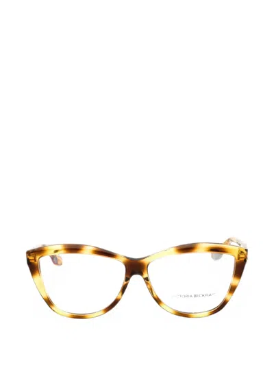 Victoria Beckham Cat-eye Frame Glasses In Brown