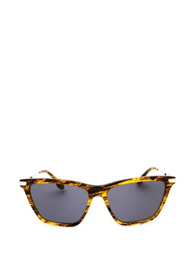 Victoria Beckham Cat-eye-frame Sunglasses In Brown