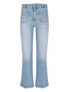 Victoria Beckham Celine Bootcut Jeans - Light Blue