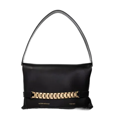 Victoria Beckham Chain-detail Shoulder Bag In Black