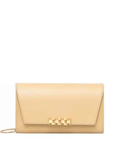 Victoria Beckham Chain-link Crossbody Bag In Neutrals