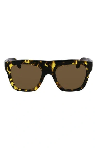 Victoria Beckham Chain Pouch 52mm Modified Rectangular Sunglasses