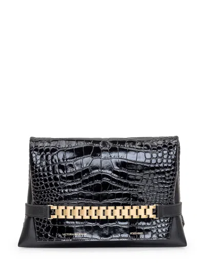 Victoria Beckham Chain Pouch Bag In Nero