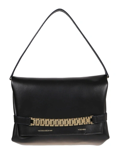 Victoria Beckham Chain Pouch With Strap Bag In Black