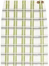 Victoria Beckham Check Wrap Skirt In Neutral