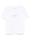 Victoria Beckham Womens White - Chic No Text-print Relaxed-fit Cotton-jersey T-shirt Xs In White