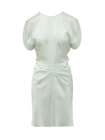 Victoria Beckham Chic Suit Shorts With Gathered Detailing In White