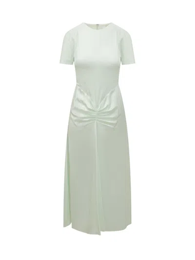 Victoria Beckham Chic Tailored Suit Dress In Animal Print