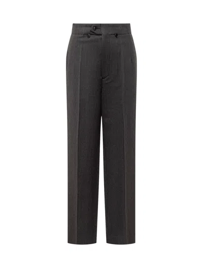 Victoria Beckham Chic Tailored Trousers In Brown