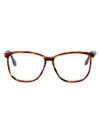 Victoria Beckham Chocolate Smoke Acetate Glasses In Brown