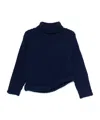 Victoria Beckham Chunky-knit Sweater In Black