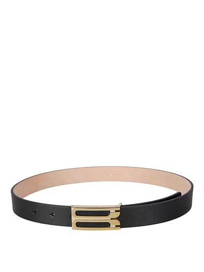 Victoria Beckham Regular Frame Belt In Black