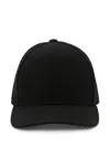 Victoria Beckham Logo-embroidered Cap In Black