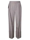 Victoria Beckham Classic High-waisted Wool Trousers With Pleats