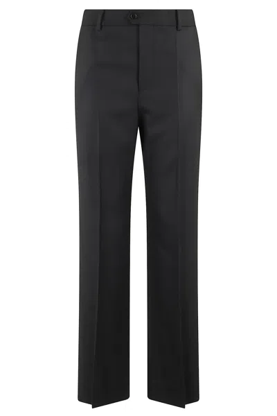 Victoria Beckham Classic Tailored Trousers In Black