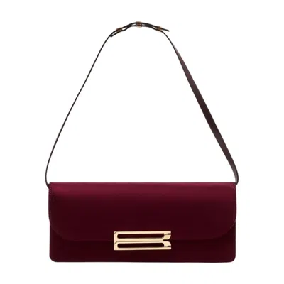 Victoria Beckham Clutch  Burgundy