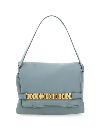 Victoria Beckham Clutch In Light Blue