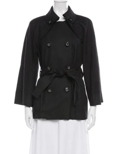 Pre-owned Victoria Beckham Coat In Black