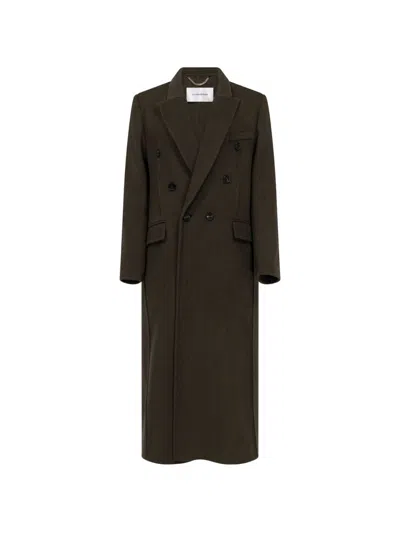 Victoria Beckham Coat In Green