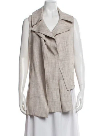Pre-owned Victoria Beckham Coat In Neutral
