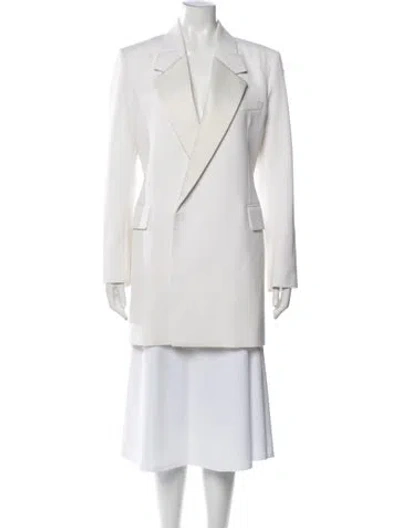 Pre-owned Victoria Beckham Coat In Neutrals