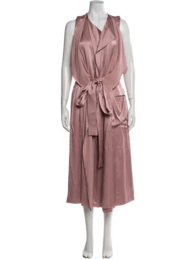 Pre-owned Victoria Beckham Coat W/ Tags In Pink