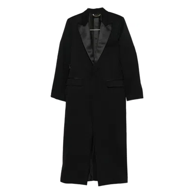 VICTORIA BECKHAM COATS BLACK