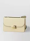 Victoria Beckham Tonal Mini Dorian Bag In Ivory Smooth Leather