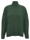 Victoria Beckham Cut-out Back Detail Knit Turtleneck